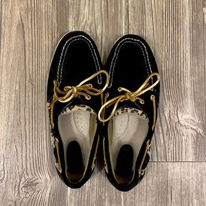 Black Cheetah Sperry’s